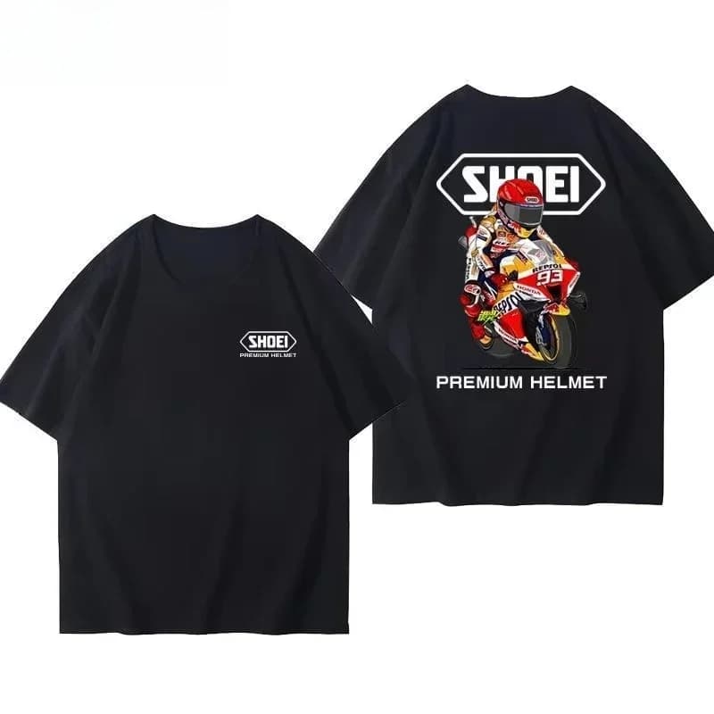 Shoei Helmet Peripheral Locomotive Short-sleeved Men's and Women's Off-road Motorcycle Summer Breathable Short-sleeved T-shir