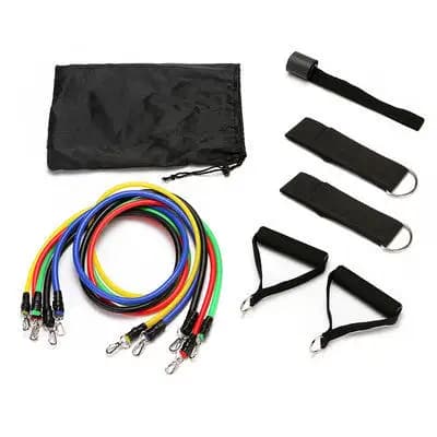 New Design Set of 11-piece strength bands Type of strips for yoga exercises and pilates Mini resistance bands for private labels Yoga 1