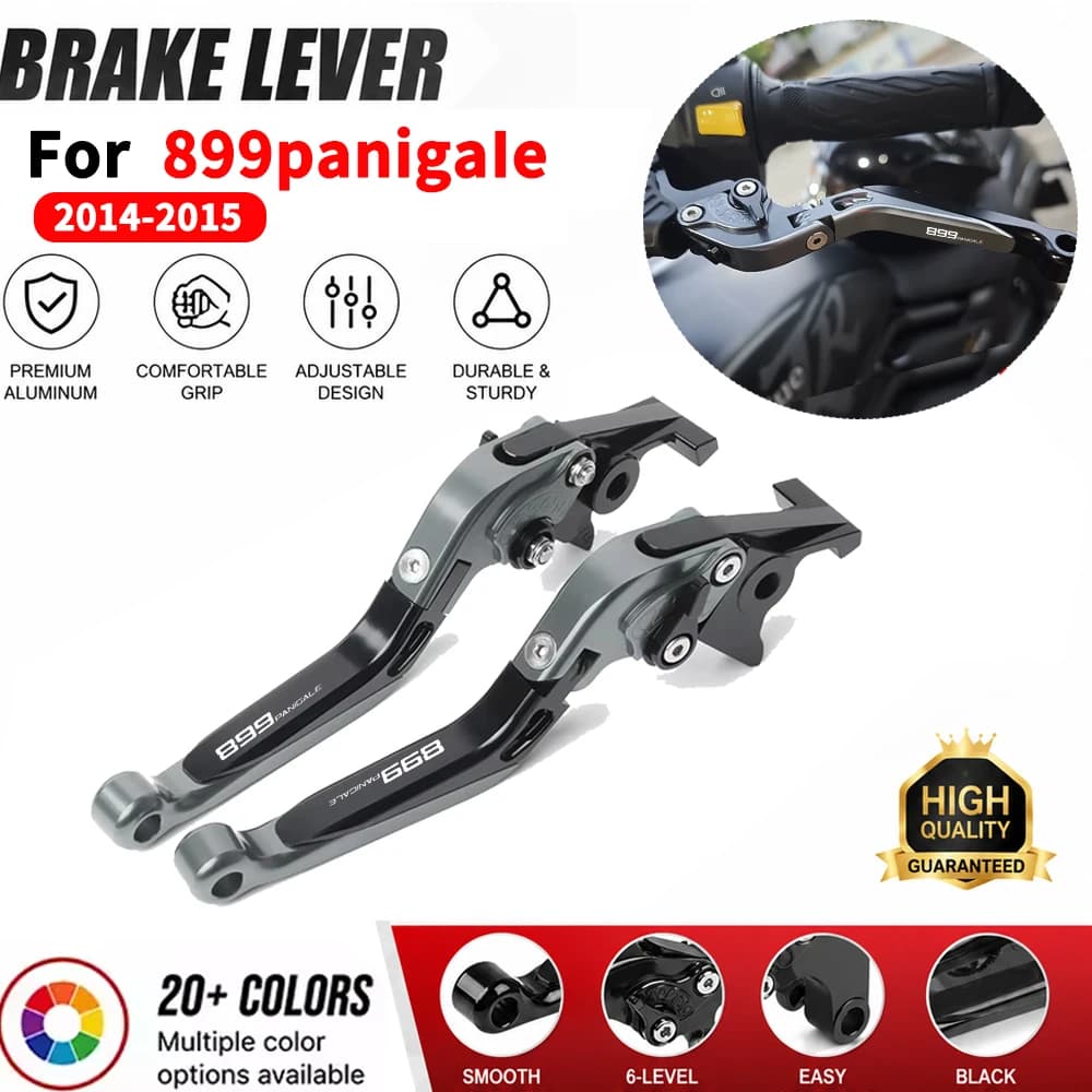 For DUCATI Panigale 899 Panigale899 2014-2015 Folding Clutch Brake Levers Motorcycle Accessories Adjustable Extendable Handles