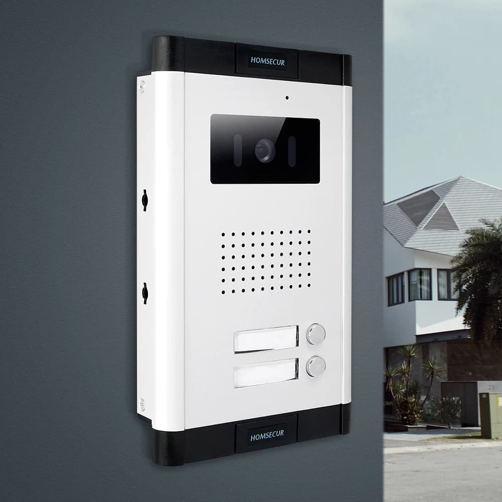 (Not Standalone) 520C-2 Outdoor Camera For HOMSECUR XSL 2-Apartment Video&Audio Smart Doorbell