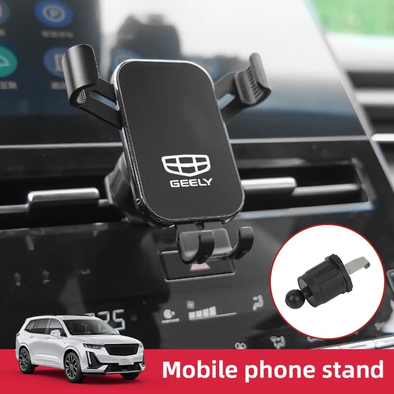 Supporto per telefono per auto Supporto per telefono cellulare Supporto GPS per Geely Emgrand X7 EC7 Atlas Boyue GC6 Parti LC EC8 Atlas CK2 CK3 GT GC9