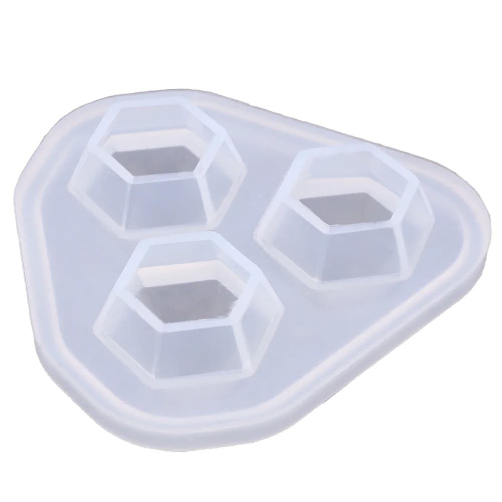 1pcs/lot Diamond Small Pendant Silicone Mold For Resin DIY Crafts Epoxy For Jewelry Making Necklace Jewelry Tools Resin Mold