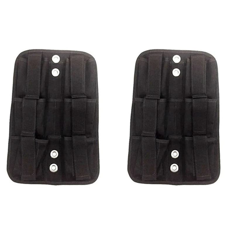 【Price Drop !!】2X Scuba Diving 6X1kg Weight Plate For Tech Diving Bcd