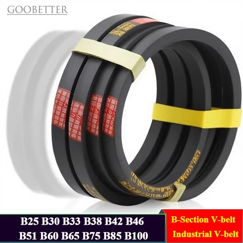 Belt V type B B25 B30 B33 B38 B42 B46 B51 B60 B65 B75 B85 B100 Industrial transmission belt Rubber strap