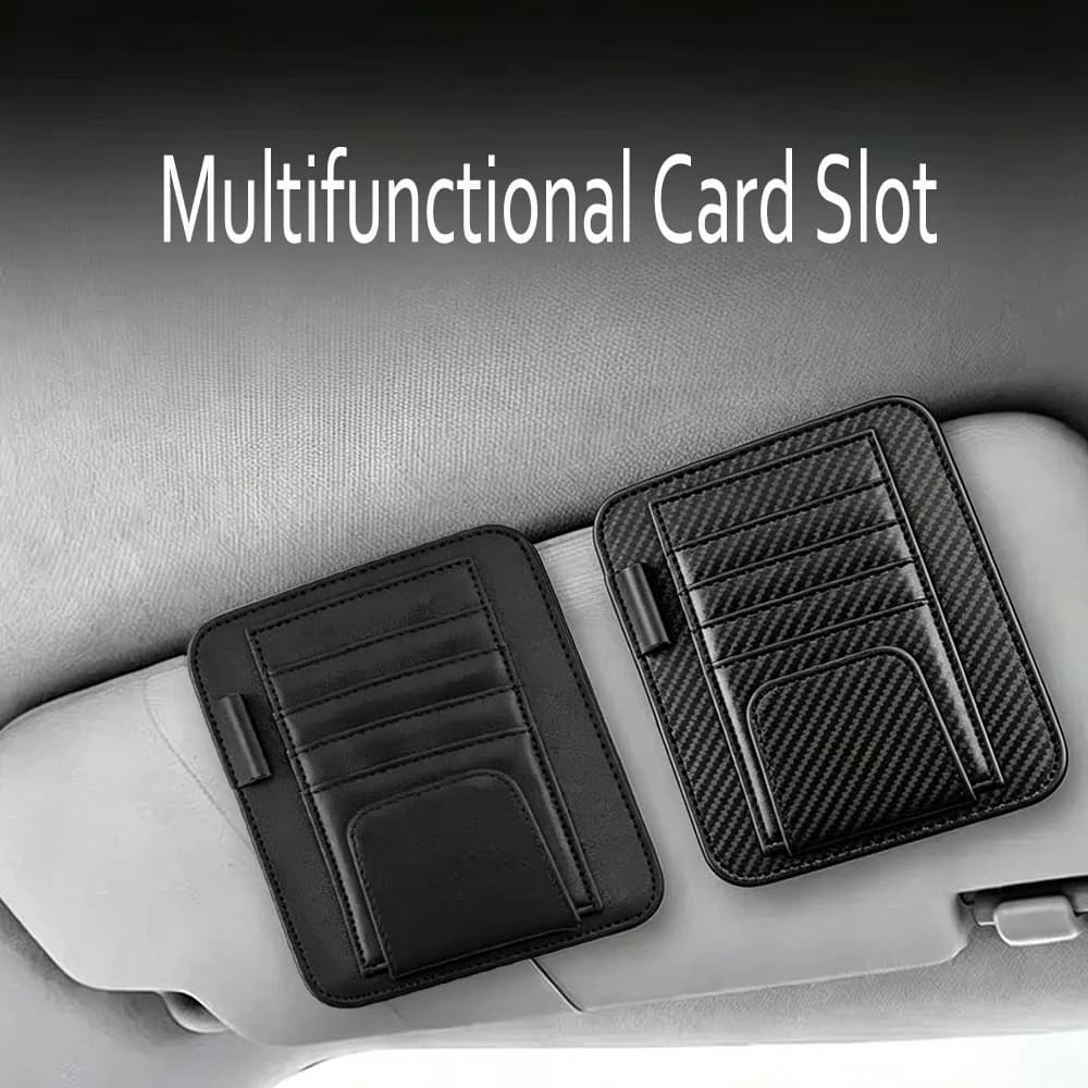 Car Visor Organizer Pouch Bag Card Glasses Storage Holder for Mini jhon cooper works R60 F56 R56 F54 F57 R70 JCW F60 F55