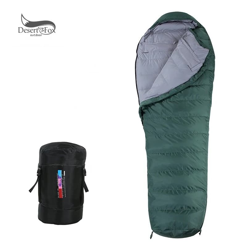 Sacchi a pelo da esterno, uomini e donne adulti, sacchi a pelo in piuma d'anatra a prova di freddo addensato autunno e inverno, campeggio per adulti S