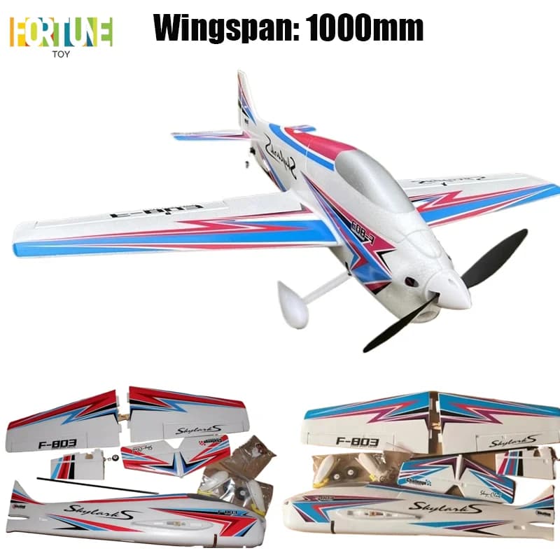 1000mm Apertura alare Rc Aereo Epo Materiale F3a Elf F-803 Stunt Performance Modello Giocattolo Per Route Volo 2024 Nuovo Regalo di Versione