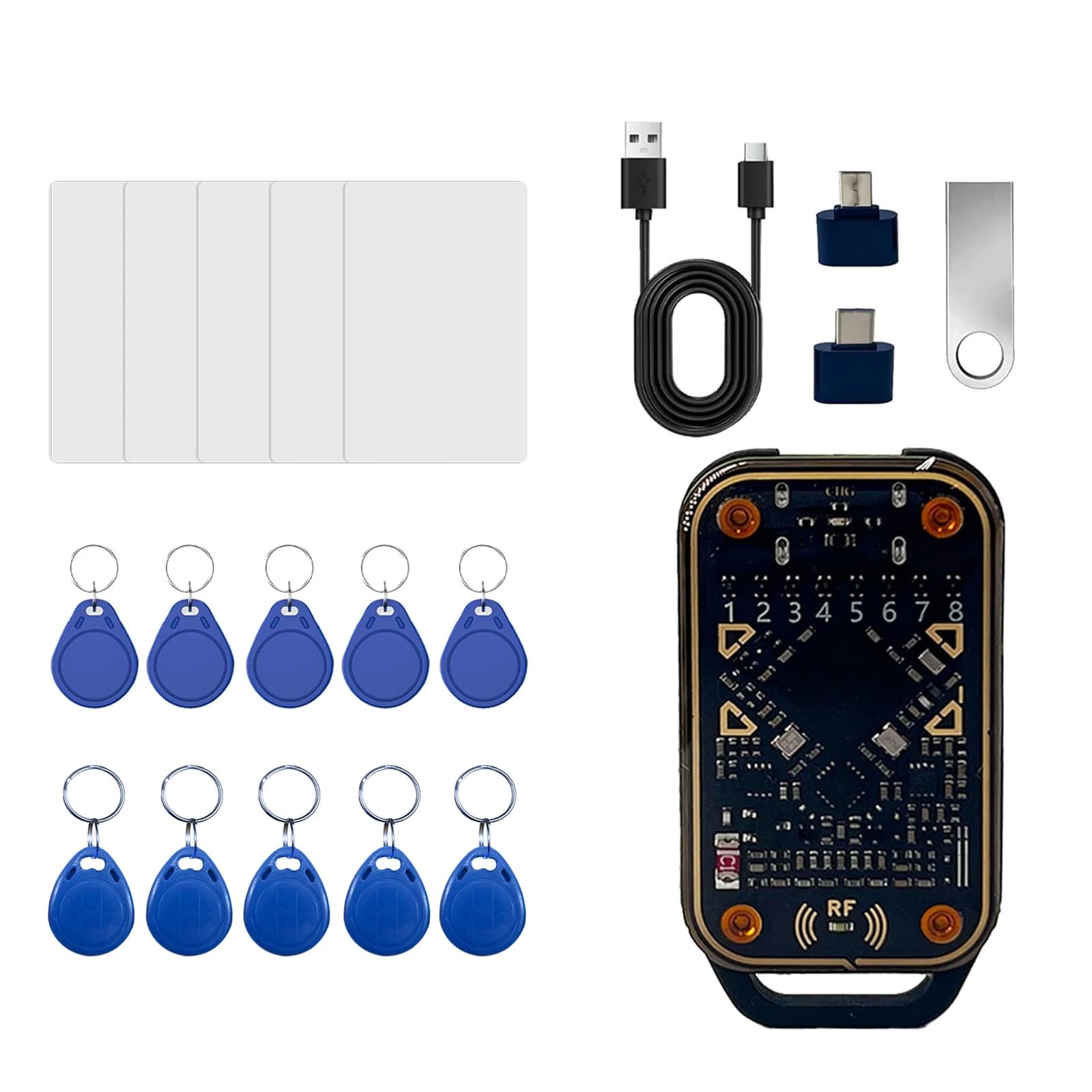 RFID Chameleon Ultra Key Smart Chip Writer 13.56Mhz IC Clone Copiatrice 125Khz ID Duplicatore Programmatore Proxmark