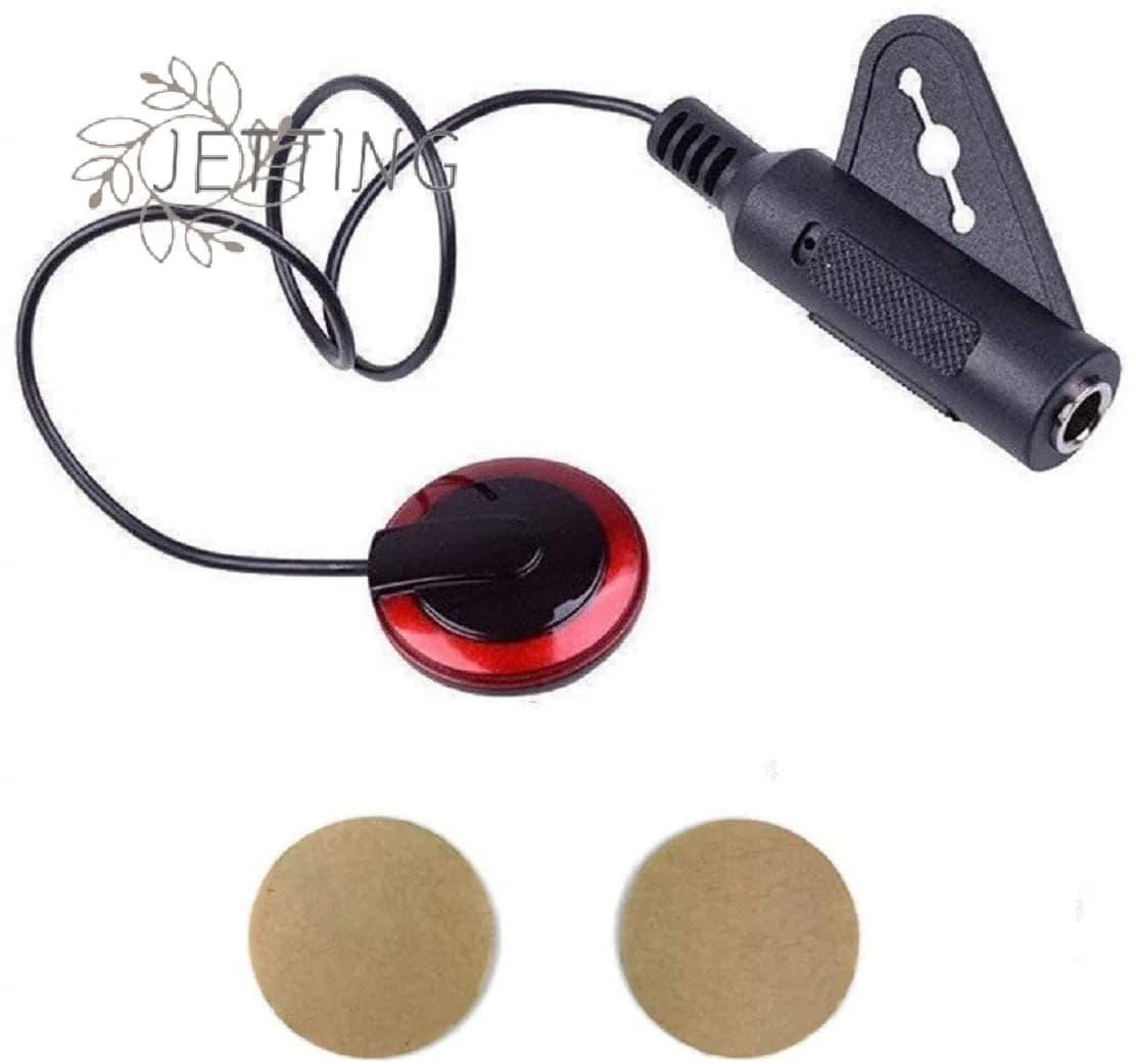 Hot 1Pcs Piezo Contact Microphone Pickup for Guitar Violin Banjo Mandolin Ukulele