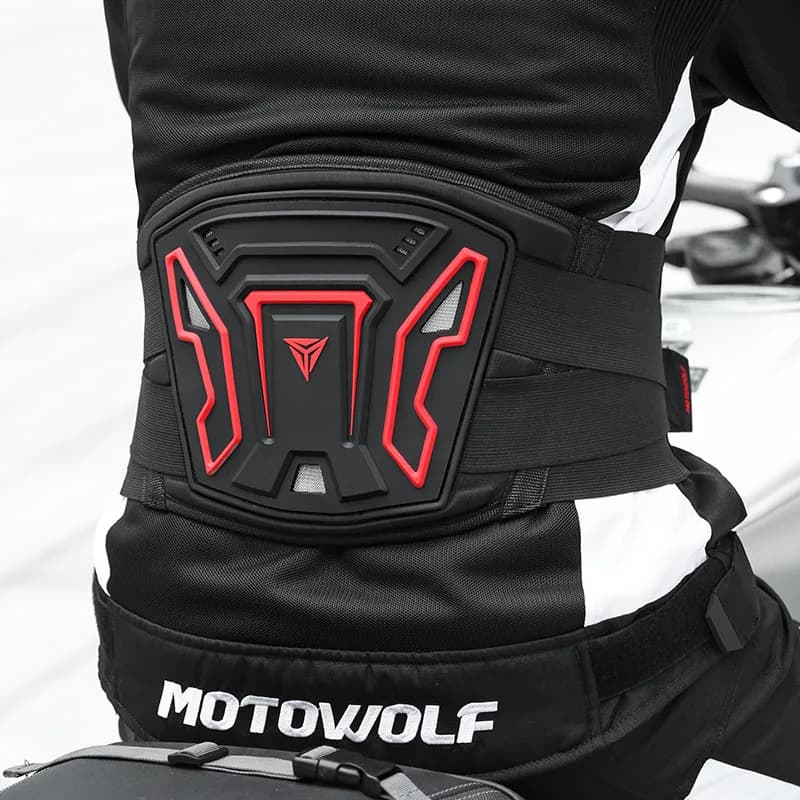 Motowolf Motorcycle Waist Protector Belt Motocross Protection Kidney Biker Belt Support Waist Belly Motorcycle Protective Gear