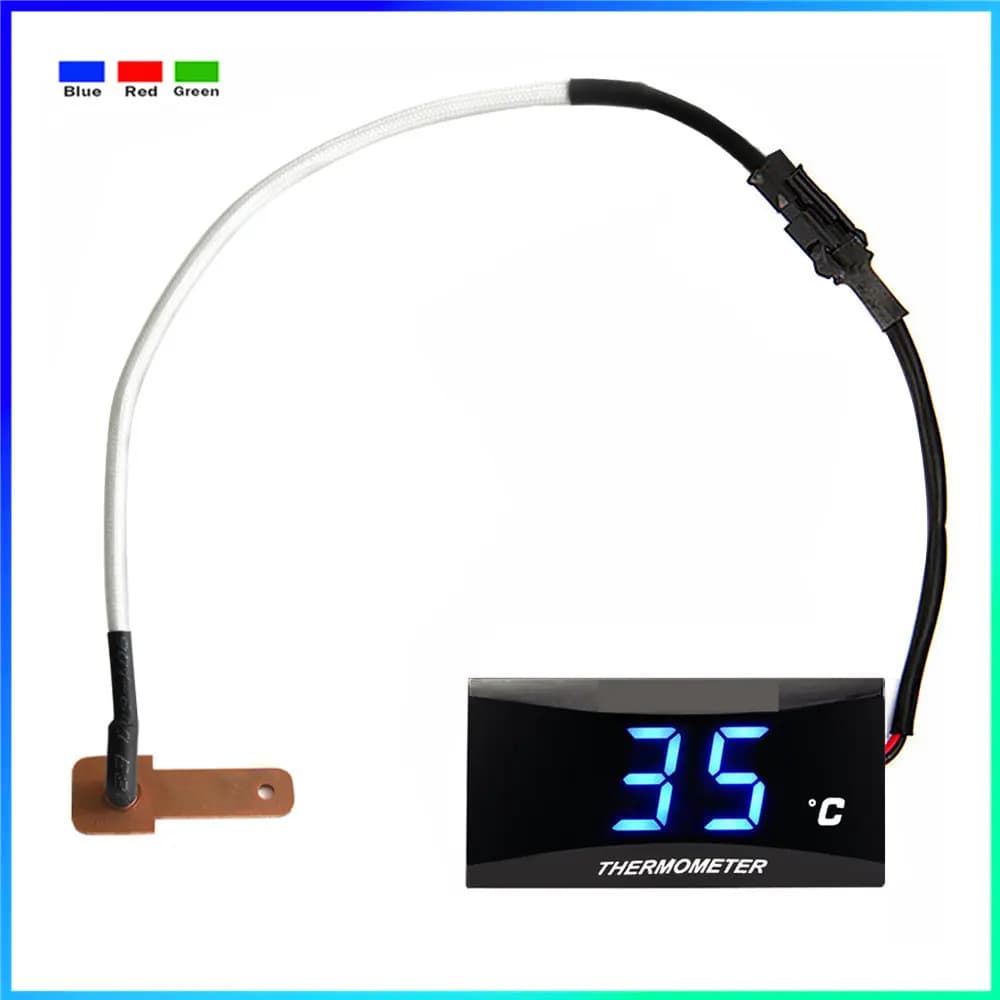 Koso Moto Type Pinna Temperature Sensor Mini Universal Meter For XMAX250 300 NMAX CB 400 CB500X thermometer caliber Scooter