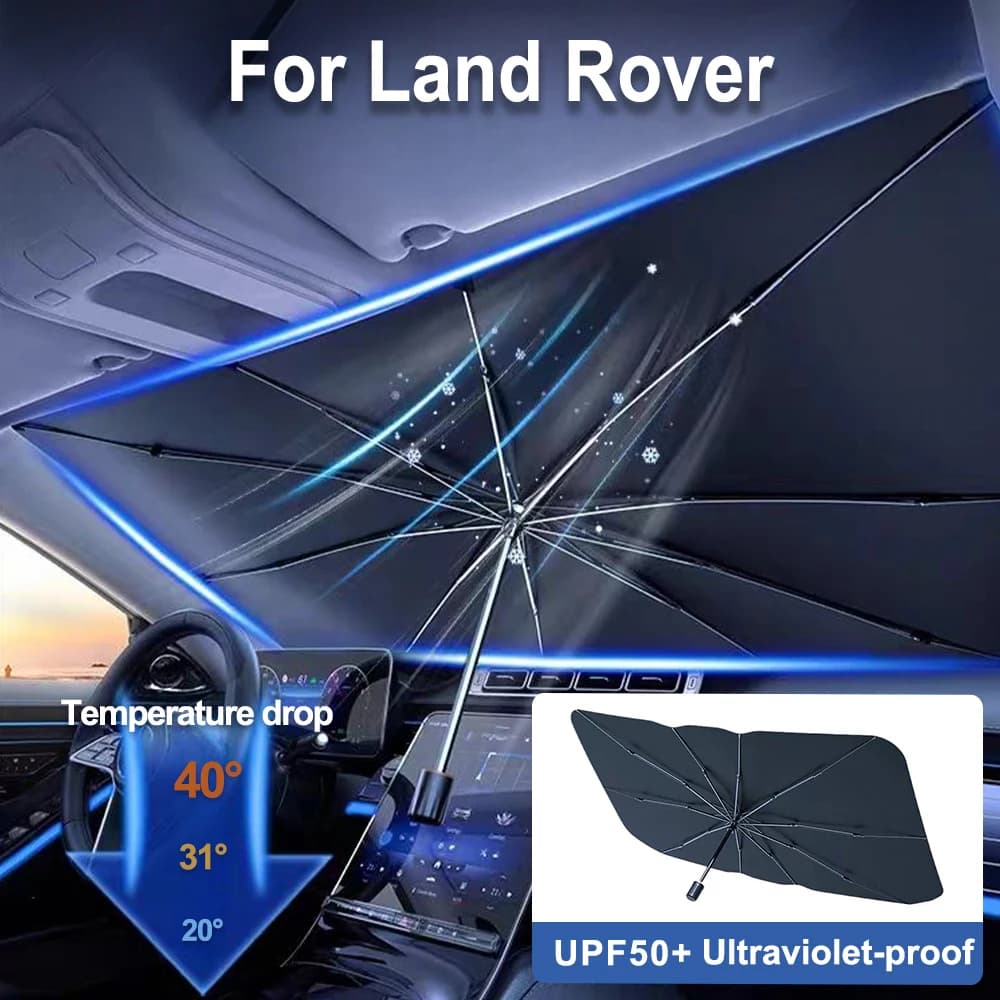 Per Land Rover Range Rover Sport Evoque Freelander Velar Discovery 4 Discov parabrezza per auto parasole ombrello ombreggiante anteriore
