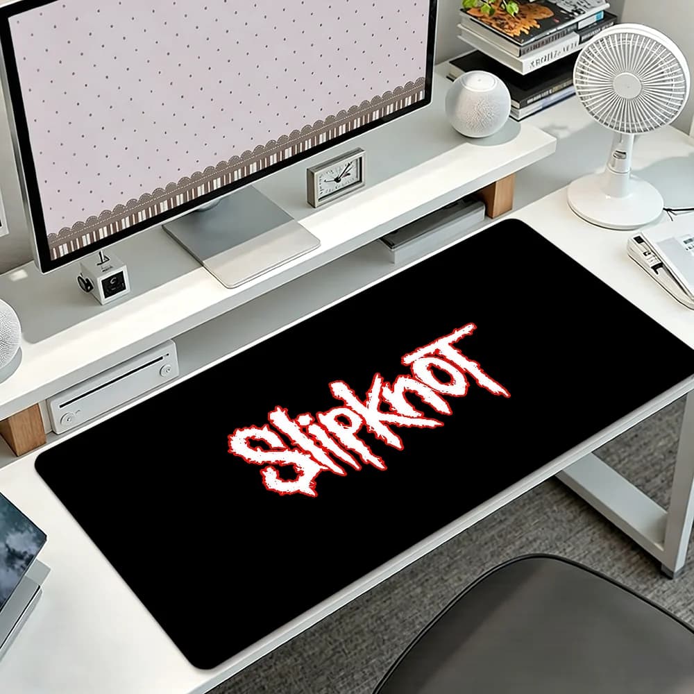 S-Slipknot Music Band Mouse Pad Non-slip Thickened MousePad Student Cushion Large Writing Gaming Lockedge Office