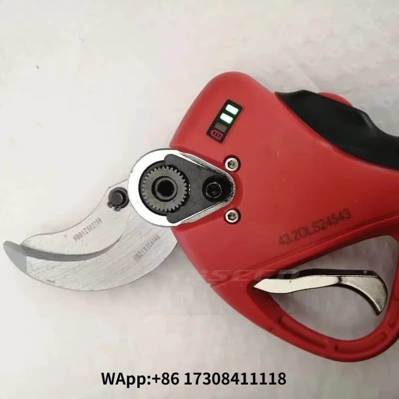 HISEED Progressive Electric Scissors Battery Tree Pruner Electric Grape Pruning Shears