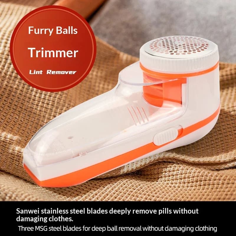 Multi-surface Electric Fabric Shaver Portable Lint Remover Fuzz Trimmer 1Pcs for Clothes Carpet Couch Home Use