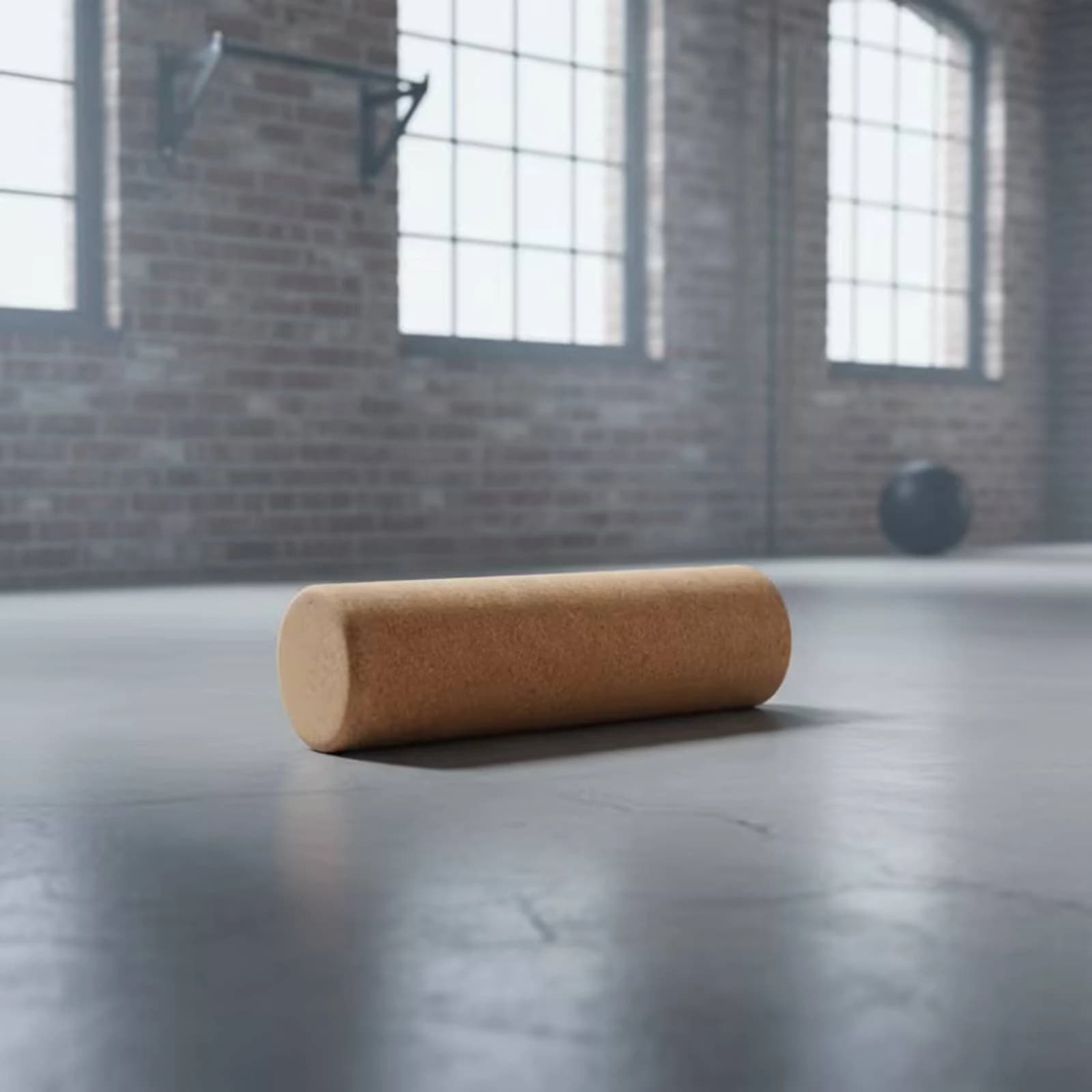 Cork Foam Roller Textured Cork Mindful Movement Roller Mindful Movement Massager Firm Grippy for Yogis, Stretching