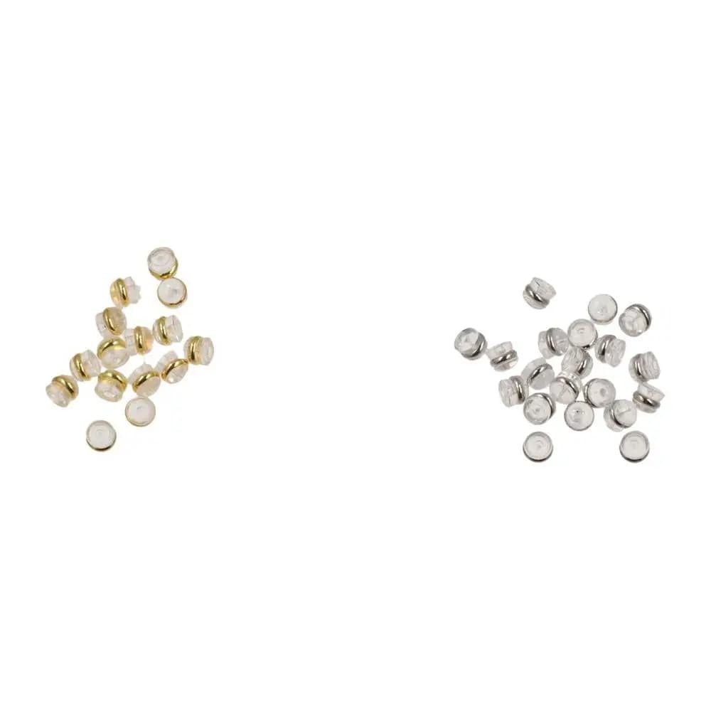 Soft Earring plugs Soft Glue Accessories Jewelry Findings Earring Pads DIY Stopper Plugs Ear Stud Backs Earring Back Stoppers