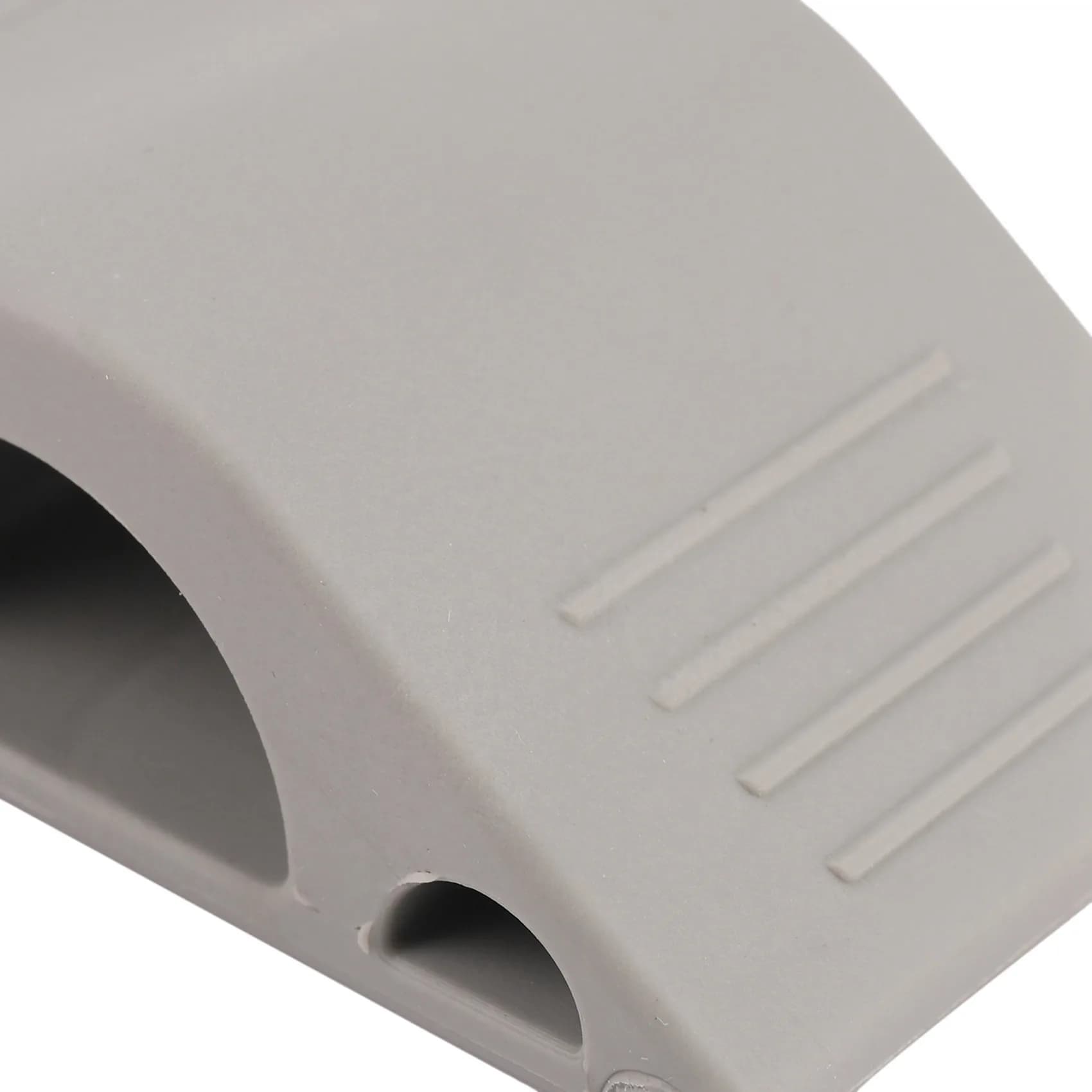 LLCS-Set di 8 Fermaporta Premium Resistenti in Gomma con Supporto Decorativo - Perfetti Fermaporta (Grigio)