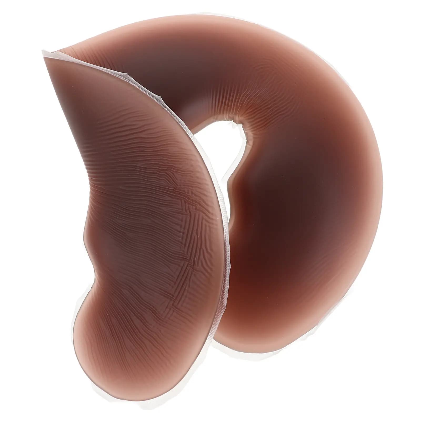 Cuscino per Trattamenti Viso a Forma di U in Silicone, Ergonomico e Confortevole, Poggiatesta per Centri Estetici e Lettini Massaggio