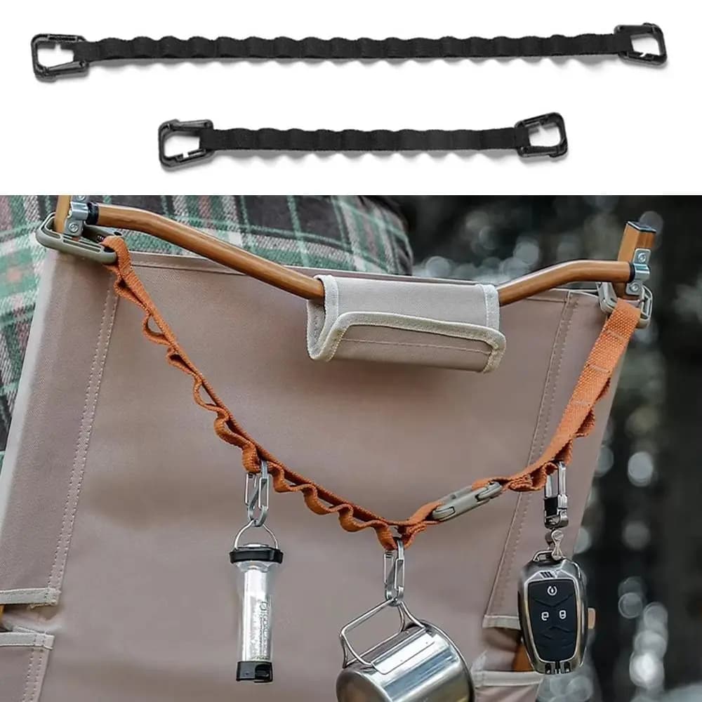 Multipurpose Campsite Storage Strap Soft Durable Tent Clothesline Wear-resistant Portable Camping Hanging Rope Outdoor Camping