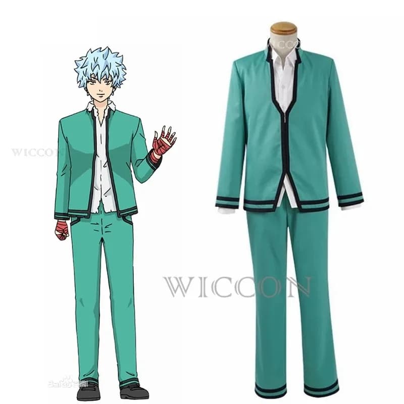 Unisex Anime Cos La Disastrosa Vita di Saiki K Kaidou Shun Costumi Cosplay Halloween Festa di Natale Imposta Abiti Uniformi