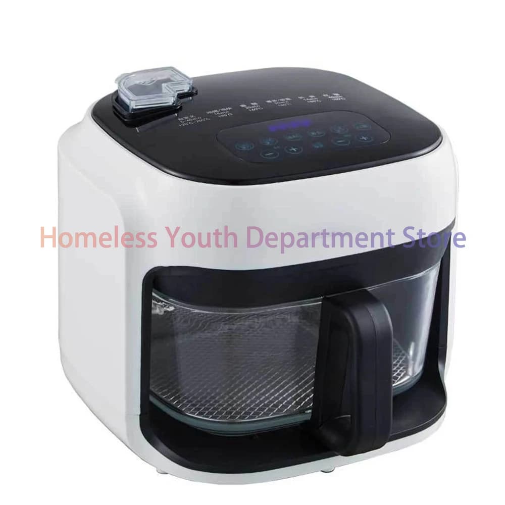 8L Air Fryer Oven hous Deep Frying Machine Large Capacity Visual Air Fryer Electrodomesticos Para La Cocina Inteligente