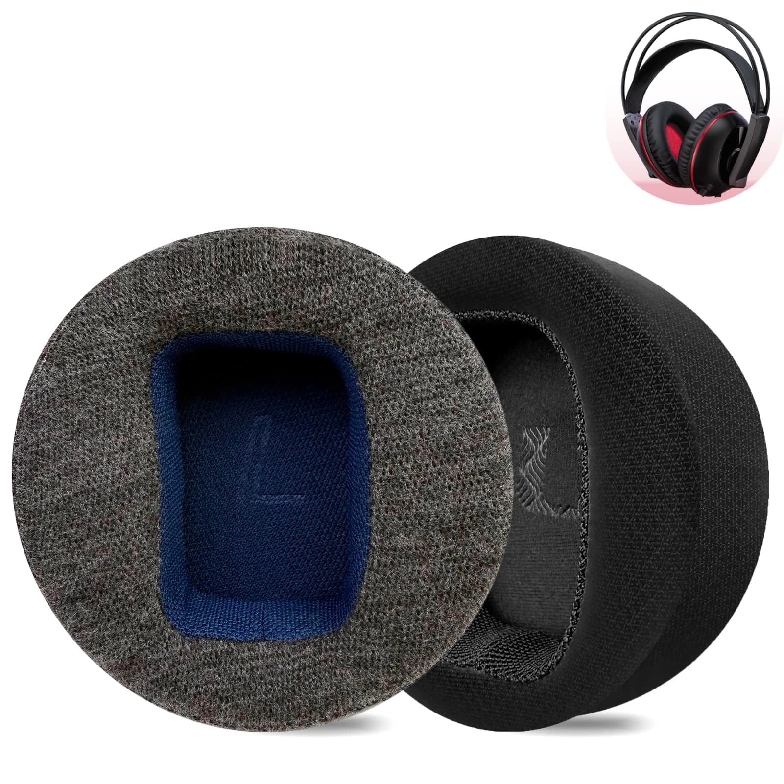 Cuscinetti auricolari di ricambio per cuffie Asus Gaming Cerberus Headset V1, copri-orecchie, paraorecchie