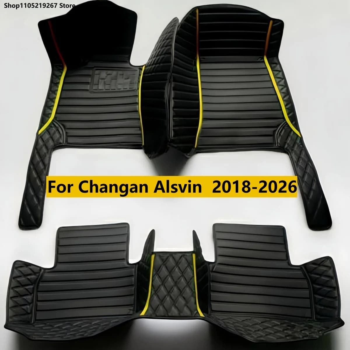 Tappetini auto personalizzati adatti per Changan Alsvin 2018 2019 2020 2021 2022 2023 2024 2025 2026 accessori auto Tappeto auto