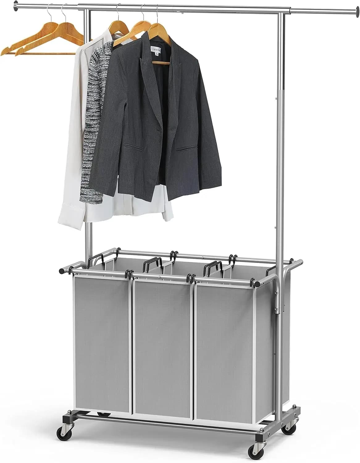 Organizer for Bucato 3 Parts with Extensible Auction for Easy Dress Organization