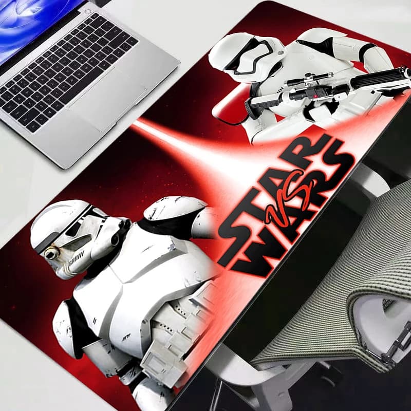 Tappetino per mouse Star Wars Accessori da gioco PC Gamer Alfombrilla Xxl Tappetino per scrivania per computer Tappetino per tastiera Varmilo per laptop
