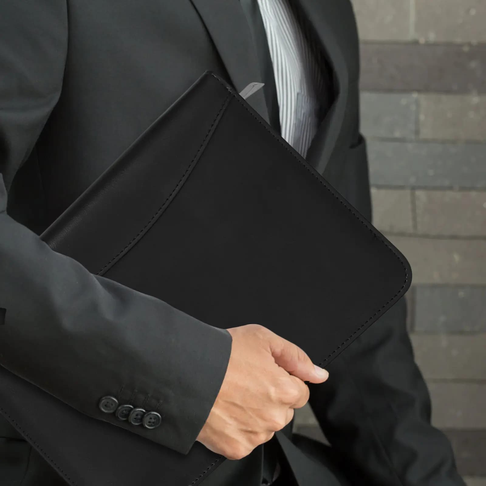 Business Portfolio Folder Document Binders for Documents File Bag PU Portfolios Organizer Organiser