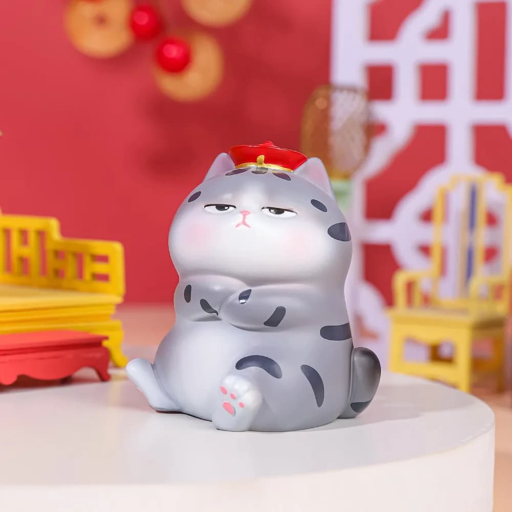 Decorazione domestica Supremo Cat Supremo Cat Ornament Divertente miniatura in resina Cartoon Ricchezza Artigianato Cartoon Cat Ornaments Gift