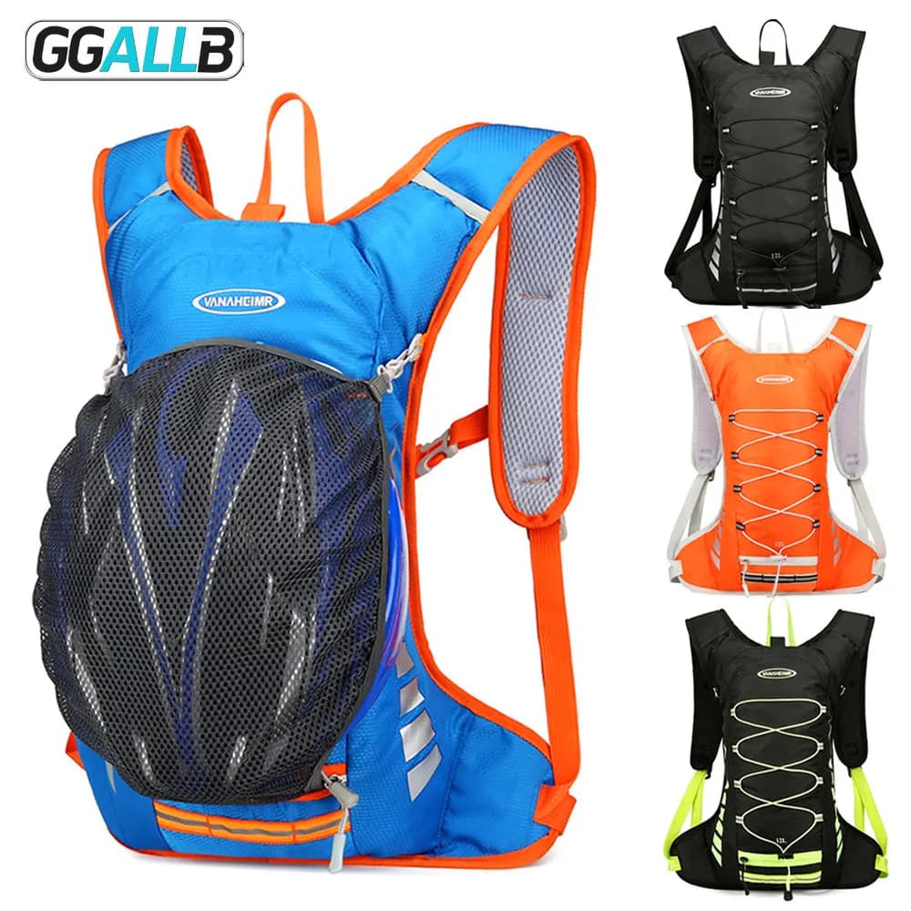 Water backpack for racing, hiking, cycling, climbing, camping, cycling, men and women, water bladder purchase separately