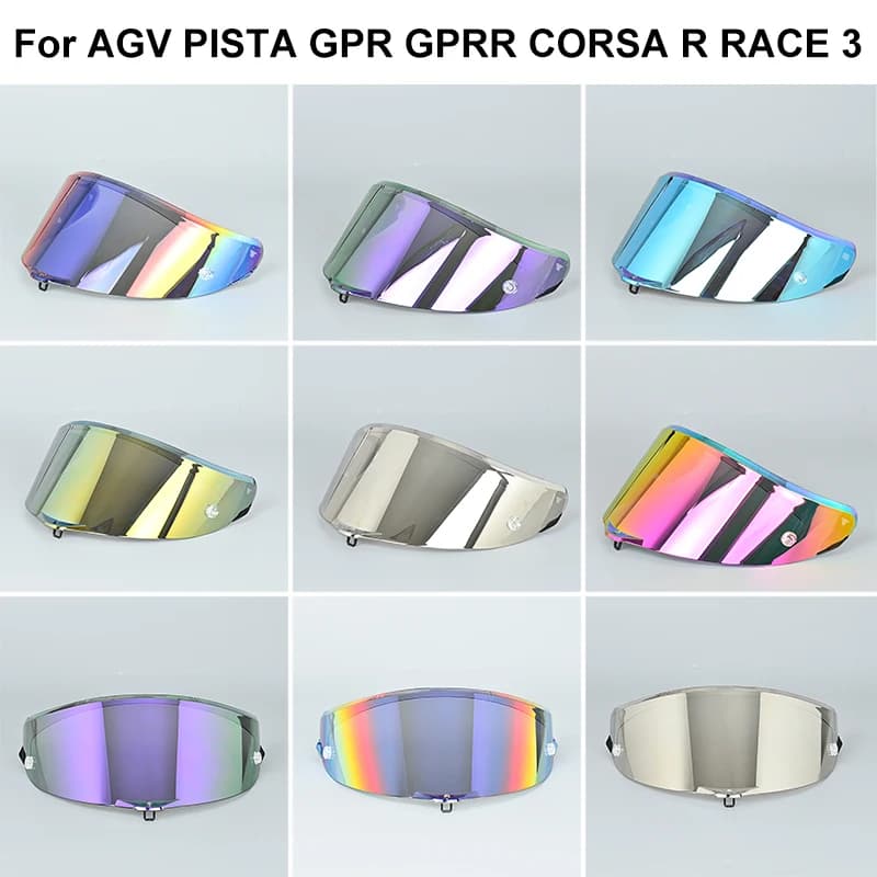 Visiera per casco moto per AGV PISTA GPR GPRR CORSA RACE 3 Scudo per casco Protezione UV Parabrezza Casco Moto Accessori