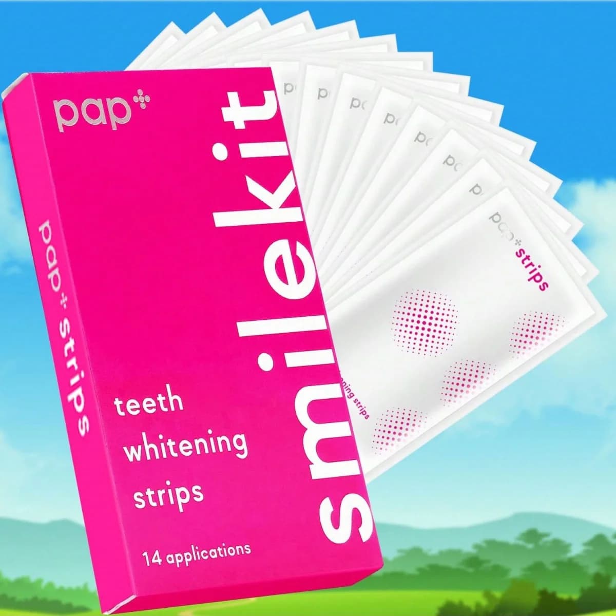 7/14 pairs PAP Teeth whitening Gel Stripes Whitening Macchie Hygiene Oral Care Dentale Whitening Tools Tooth Strips Of Tooths