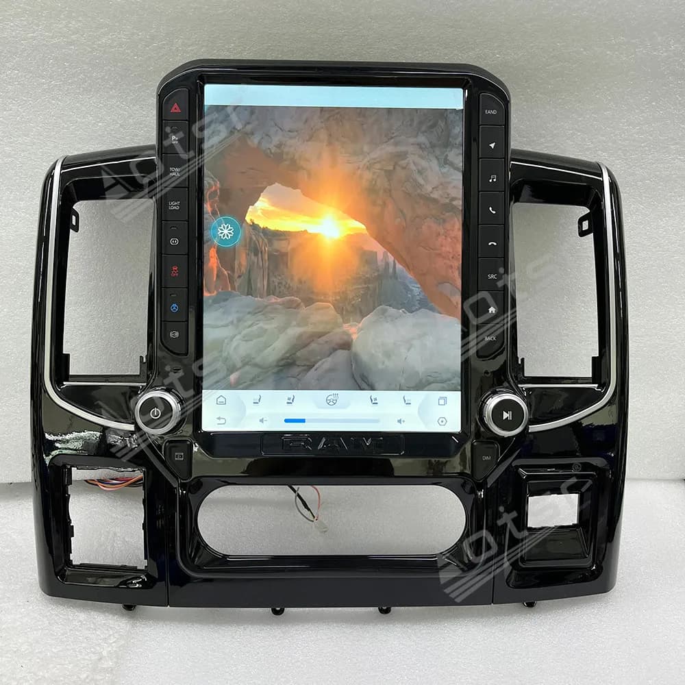 Android 15 12.1" Touch Screen Car Radio For Dodge RAM 1500 2008-2012 Car Multimedia Player GPS Navigation CarPlay Head Unit DSP