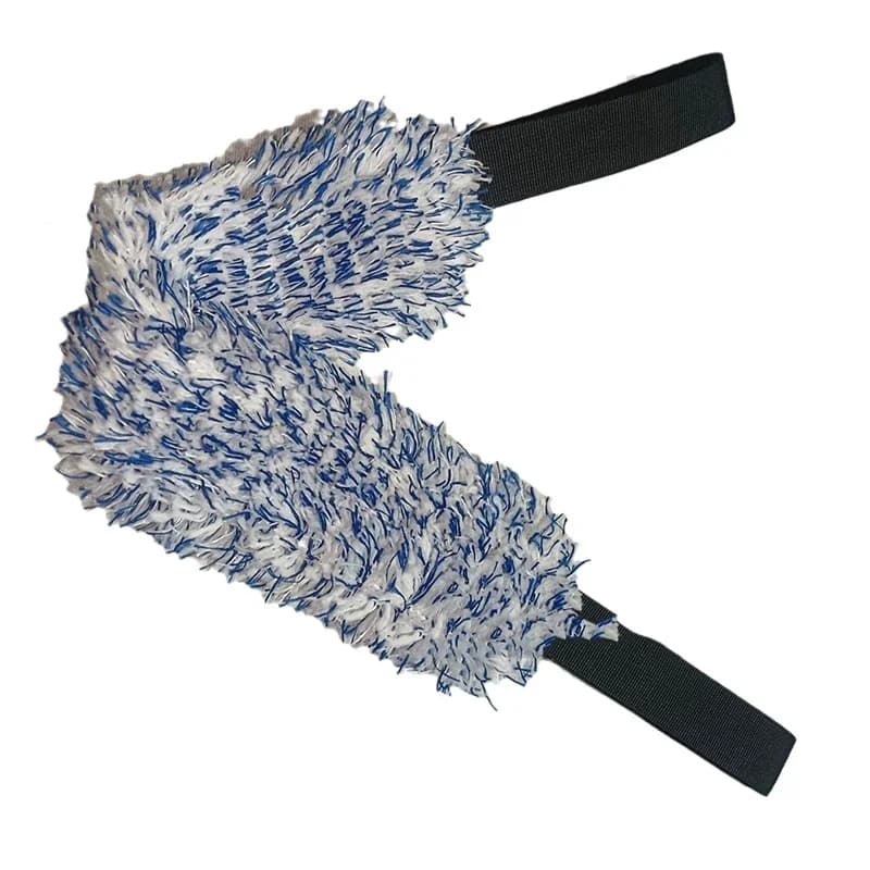 1PC Asciugamano per la pulizia delle ruote per auto Nastro di tensione in microfibra a doppia faccia Dettaglio peluche Spazzola per ruote Strumenti per la pulizia e la manutenzione