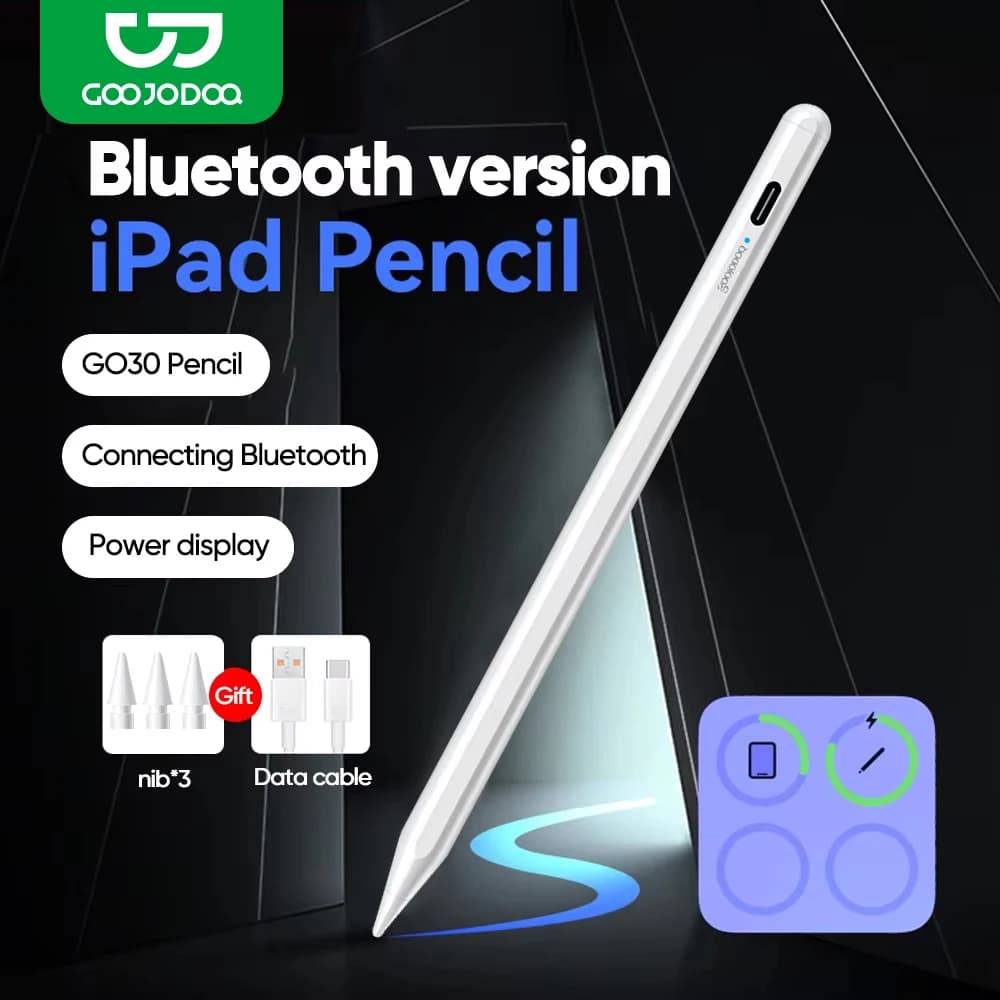 Per Apple Matita 2 1 Per iPad Matita Penna stilo Bluetooth per iPad Pen 2022 2021 2020 2019 2018 Pro 11 13 2024 per Apple Matita