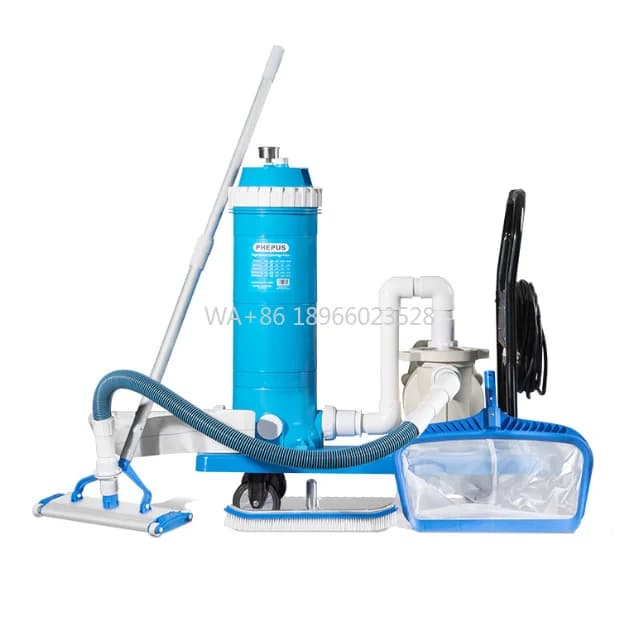 l Accessori per la pulizia Aspirapolvere per piscina Set completo di cacca per piscina