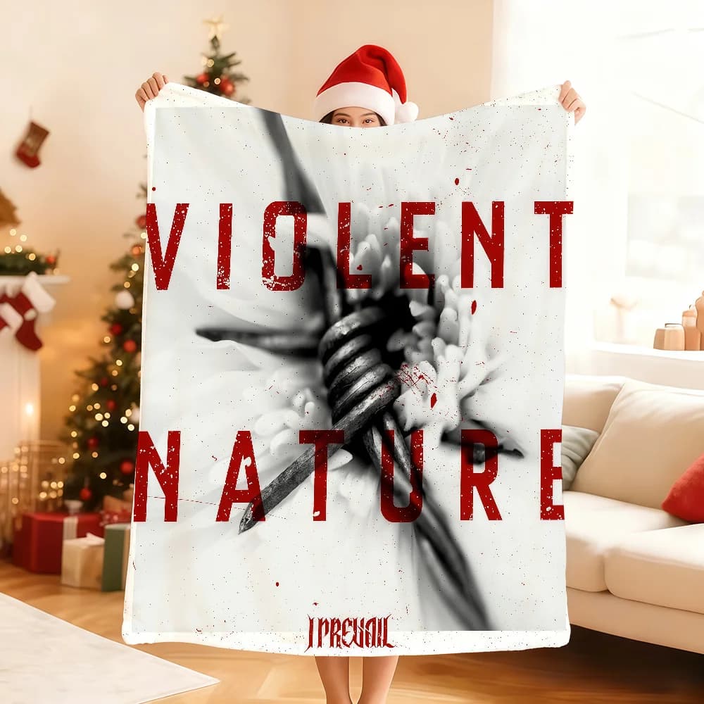 Rock Band I-I P-PrevailS Violent Nature Blanket For Soft Throw Blanket for Picnic Bed Sofa Home Bedroom Cozy Warm Comfortable