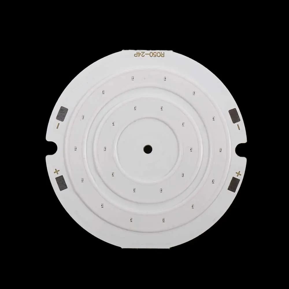 Componenti di Illuminazione COB DC 3V 4V, Diametro 50mm, Doppio Anello, Luce Calda/Fredda/Rossa/Blu, Piastra Luminosa COB Fai-da-Te