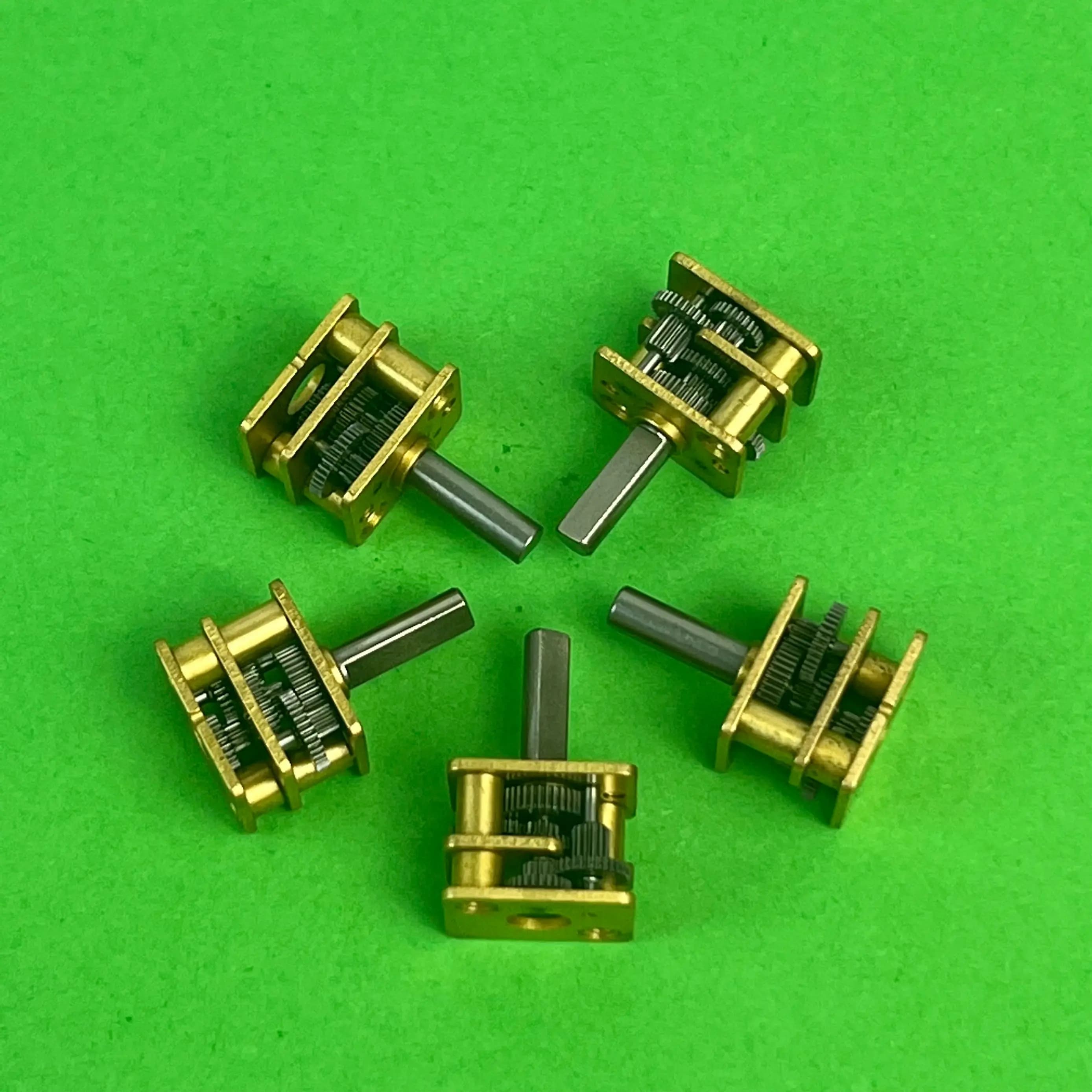 5pcs N20 Geared Motor 1:150 Ratio All Metal Gear Reducer DIY Motor Parts
