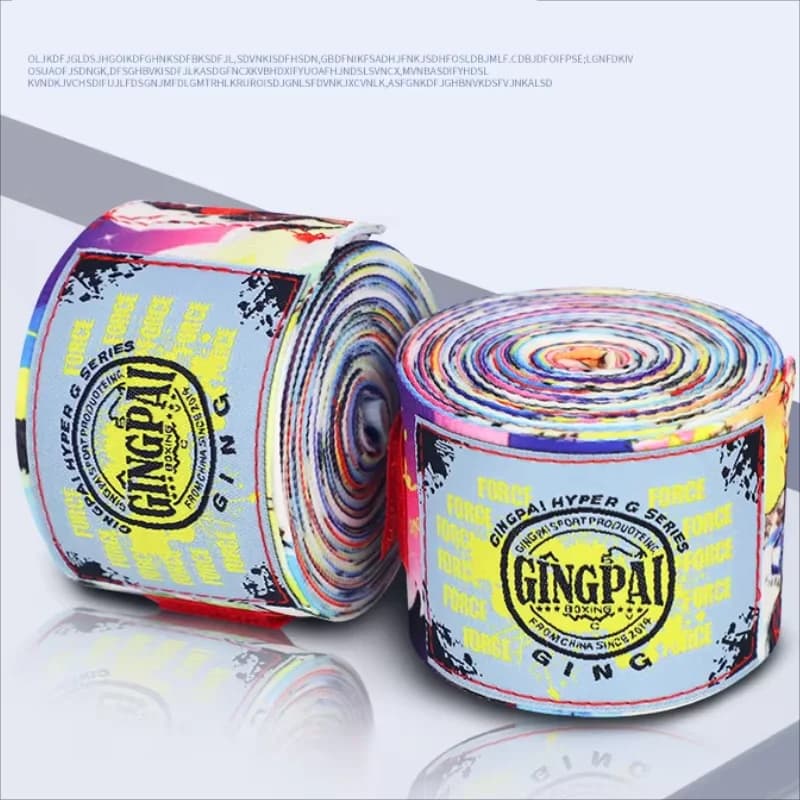 1.5/3/5M 1 Coppia Benda da Boxe Muay Thai Taekwondo Sanda Fasce per Polsi Wraps Combattimento Proteggere Boxe Training Bende