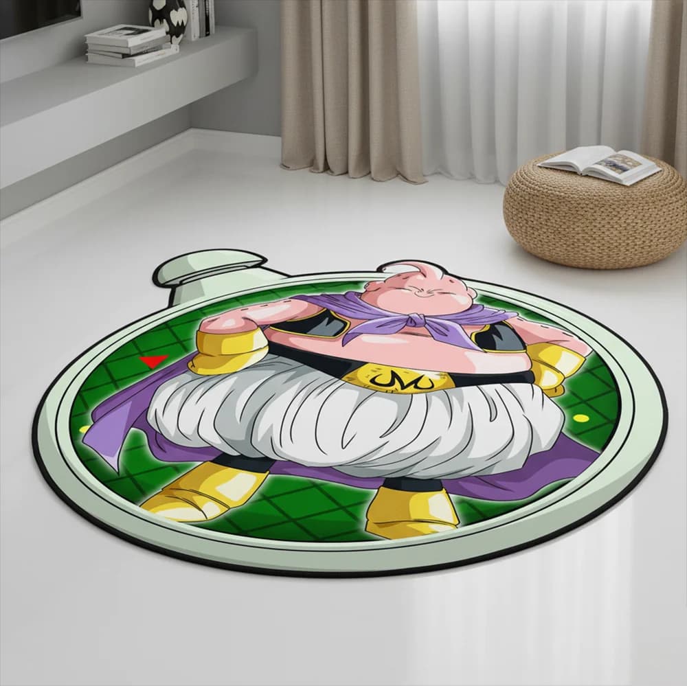 Area Rugs Anime Dragon Ball Super Buu Goku Super Cool Customize Rug Handmade Printed Carpet for Room Decor