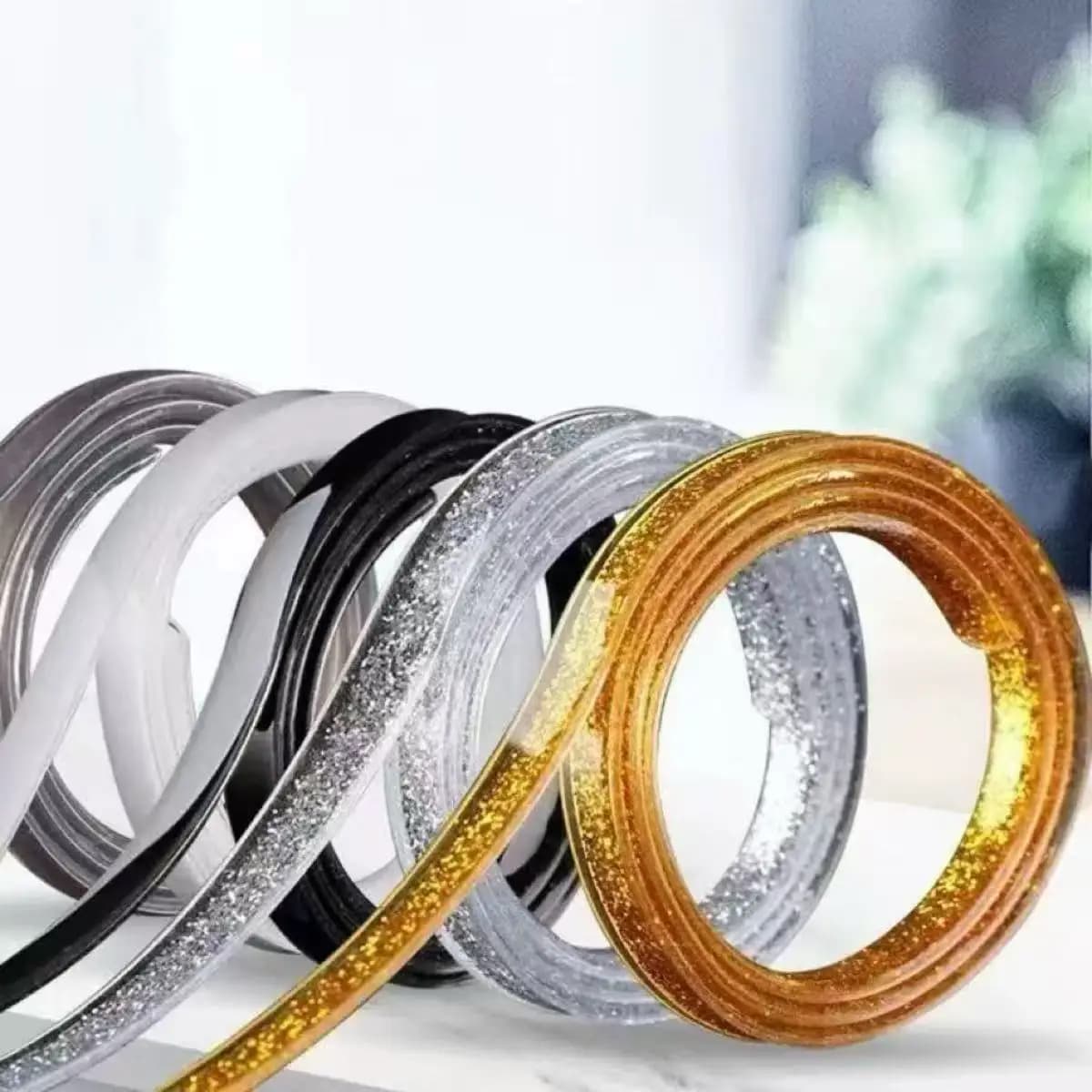 6M Ceramic Tile Gap Tape Kitchen Bathroom Waterproof Beautiful Seam Self-Adhesive Sticker Wall Floor Gap Line Decorative Strip