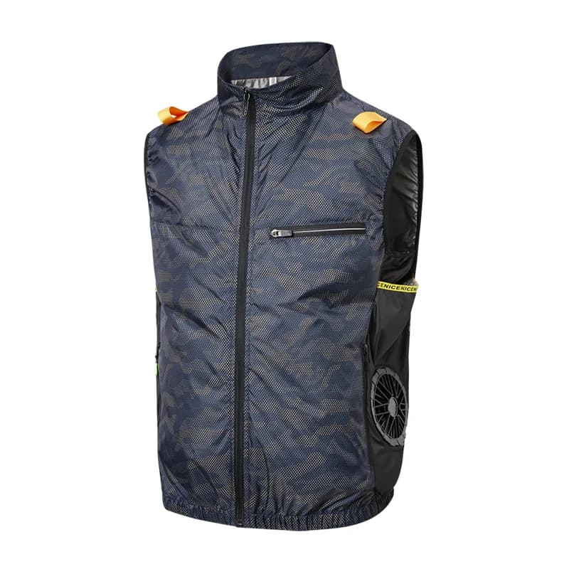 Abbigliamento estivo con aria condizionata per appassionati di sport, fresco e leggero per uomo e donna, gilet da viaggio per esterni, giacca, giacca a vento con protezione solare, abbigliamento da lavoro per la pesca
