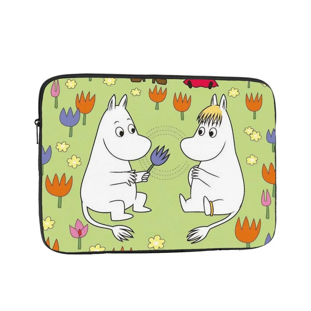 Moomins Laptop Sleeve Case 12" 13" 15" 17" Notebook Sleeve Cover Bag Shockproof Case Bag for Men Women