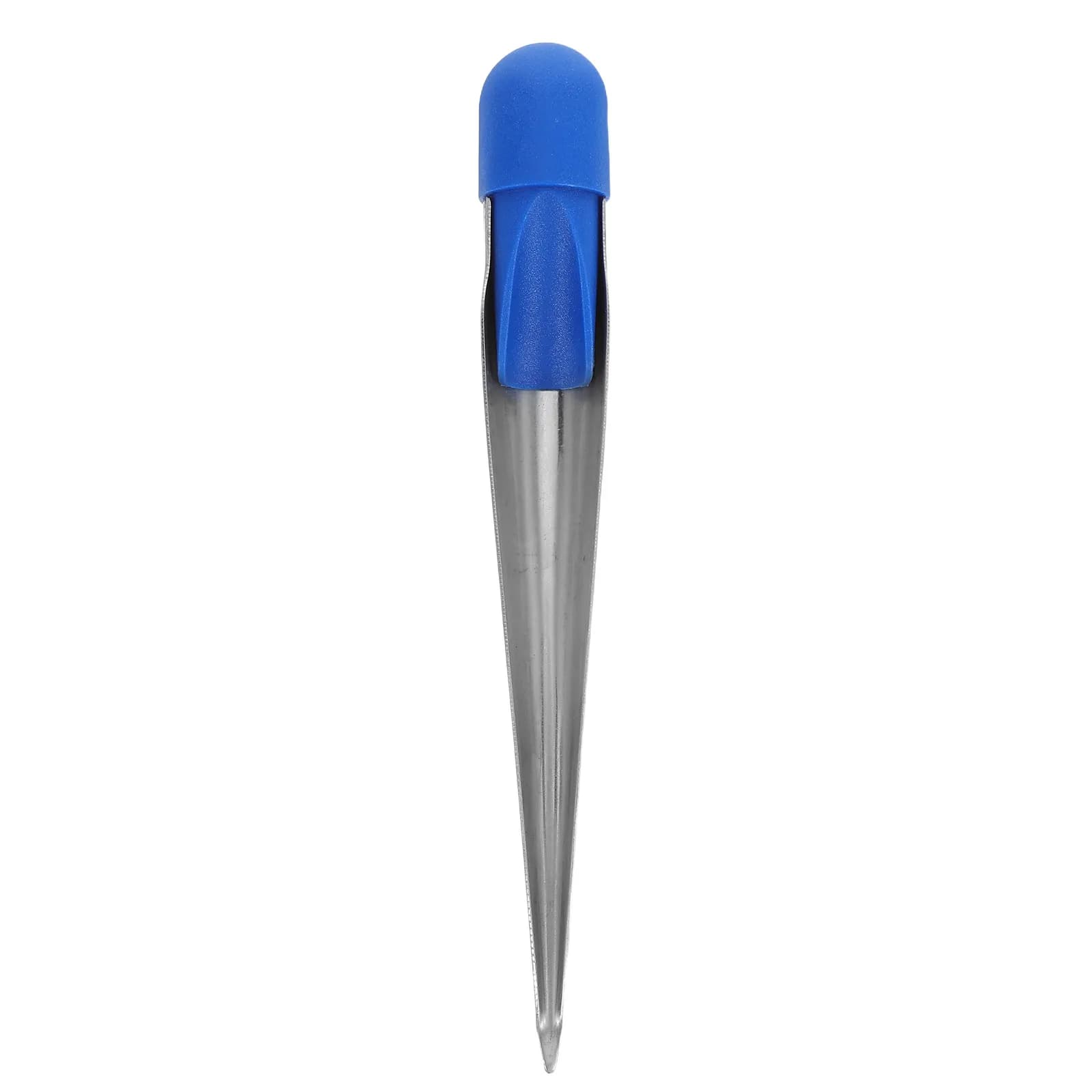 Attrezzo per Infilare Corde Marine in Acciaio Inox con Testa Blu e Manico in Plastica, Efficiente Strumento per Giunzione di Cavi e Corde per Yacht e Barche