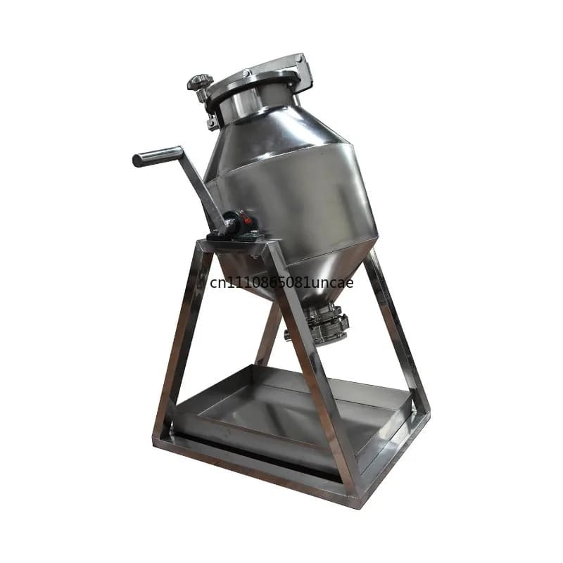 For Manual Small Dry Powder Mixer Household Lab Blender For Flour Food Powder Mixing Processing