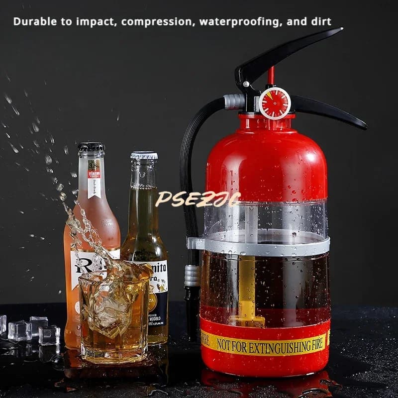 Pressa a mano per birra da 1,5 litri per uso domestico Estintore Forma Separazione Strumento per vino Mini distributore d'acqua Strumento da bar